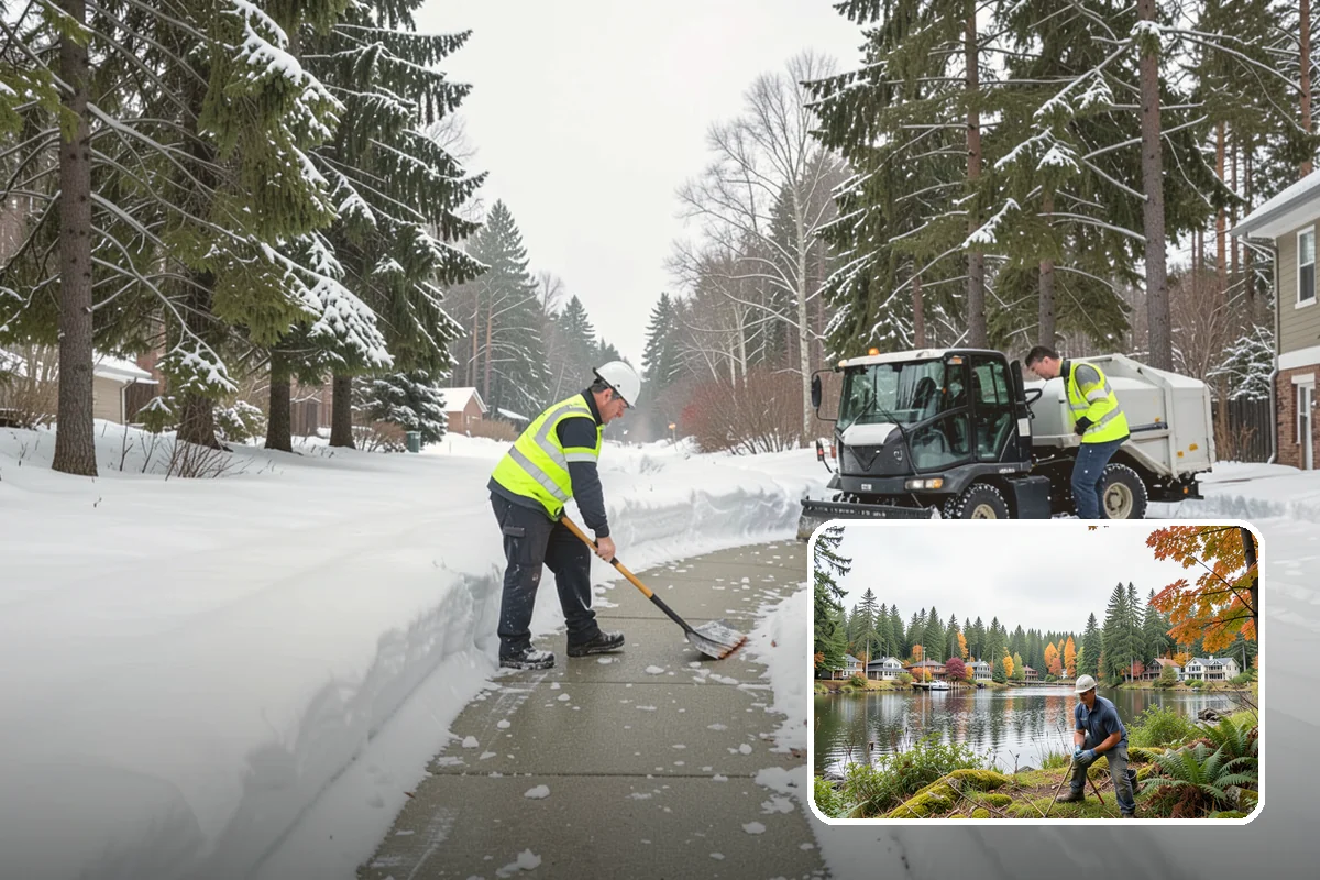 Brine Truck Service in La Conner, Skagit County, WA - Pre-storm anti-icing that stops ice from bonding