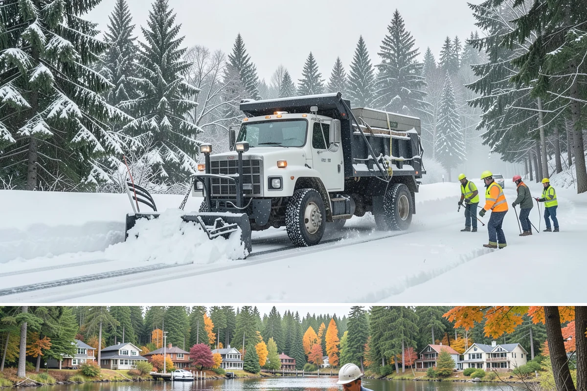 Brine Truck Service in La Conner, Skagit County, WA - Brine truck pre-treatment is most valuable ahead of freezing-rain and refreeze events from December through February.