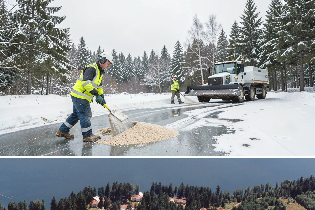 Brine Truck Service in Lakewood, Pierce County, WA - Brine truck pre-treatment is most valuable ahead of freezing-rain and refreeze events from December through February.