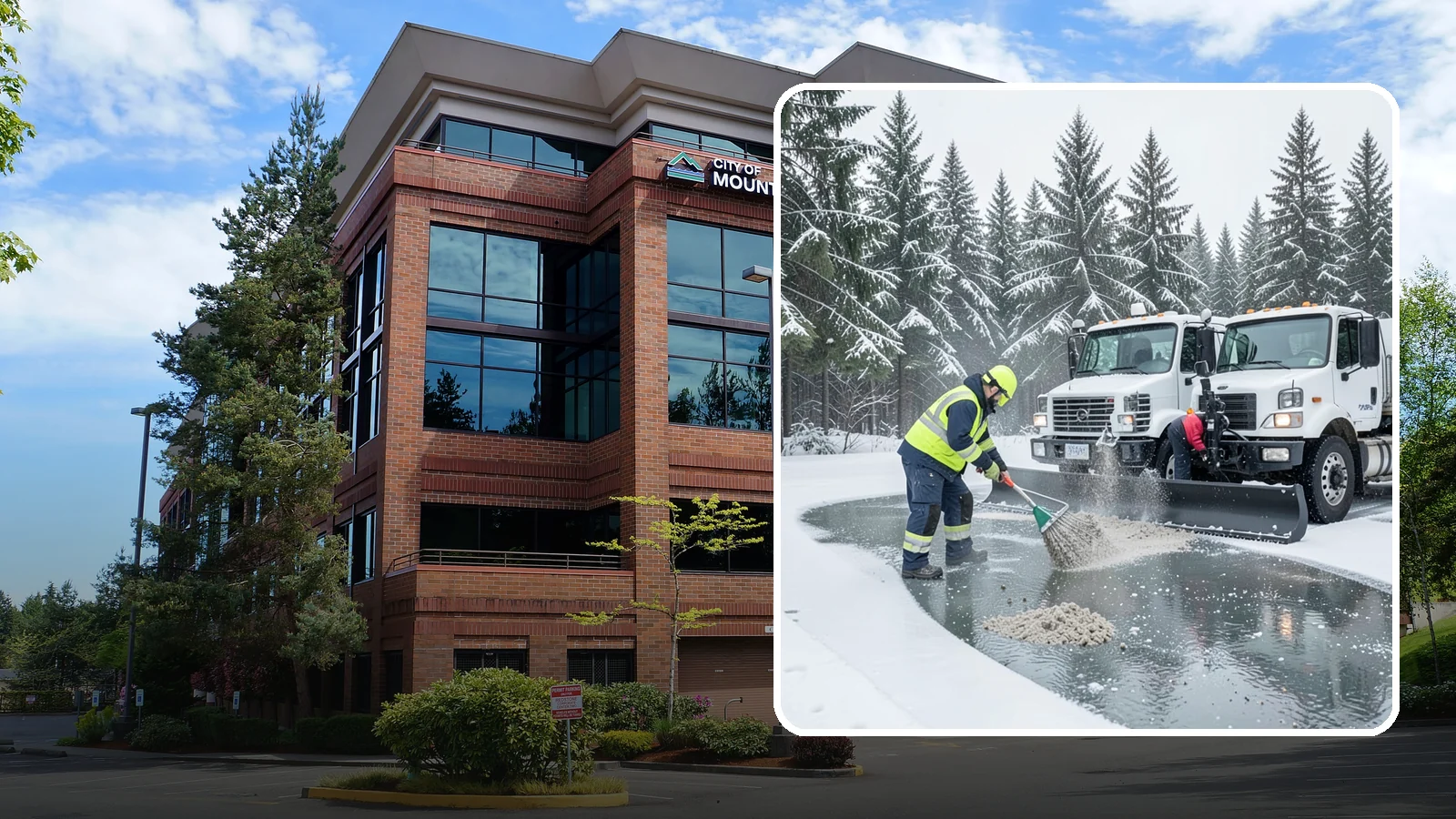Brine Truck Service in Mountlake Terrace, Snohomish County, WA - Our brine trucks pre-treat surfaces with liquid deicer so ice never bonds in the first place.