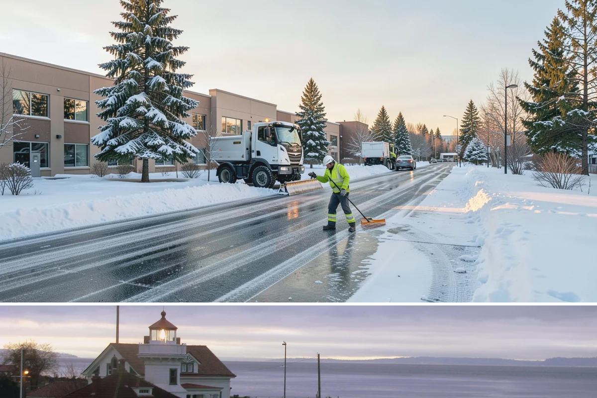 Brine Truck Service in Mukilteo, Snohomish County, WA - Brine truck pre-treatment is most valuable ahead of freezing-rain and refreeze events from December through February.