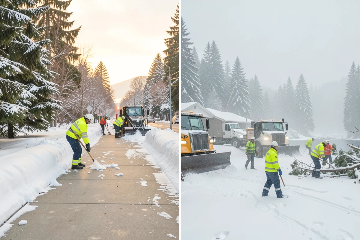 Brine Truck Service in North Bend, King County, WA - Monitor the forecast for the onset of freezing conditions