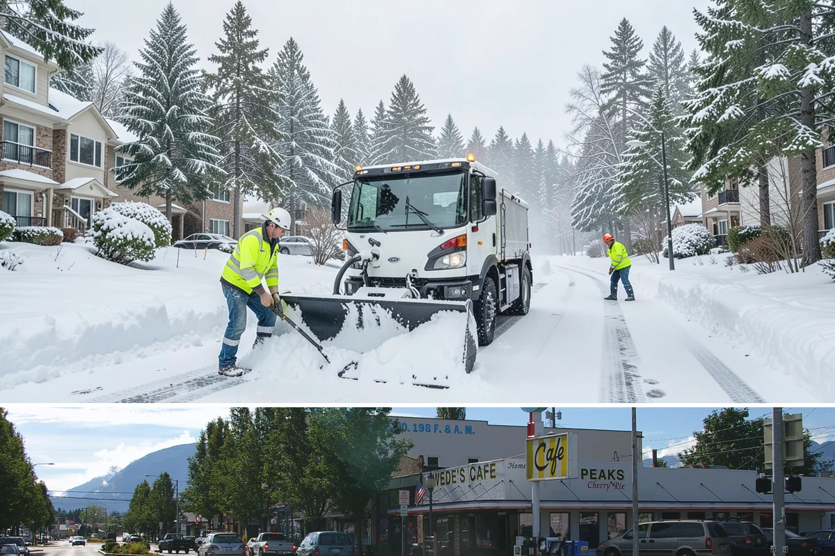 Brine Truck Service in North Bend, King County, WA - Brine truck pre-treatment is most valuable ahead of freezing-rain and refreeze events from December through February.