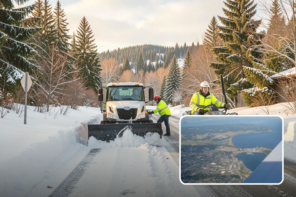 Brine Truck Service in Oak Harbor, Island County, WA - Pre-storm anti-icing that stops ice from bonding