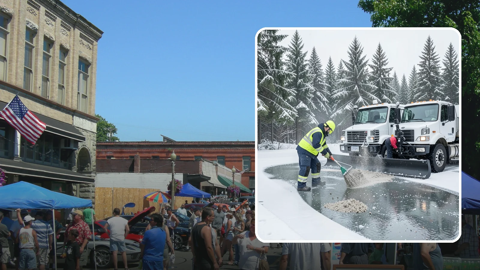 Brine Truck Service in Snohomish, Snohomish County, WA - Our brine trucks pre-treat surfaces with liquid deicer so ice never bonds in the first place.