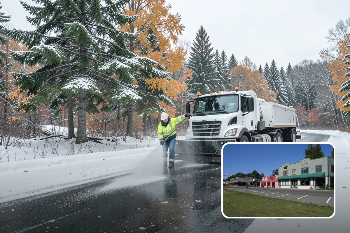 Brine Truck Service in Snoqualmie, King County, WA - Pre-storm anti-icing that stops ice from bonding