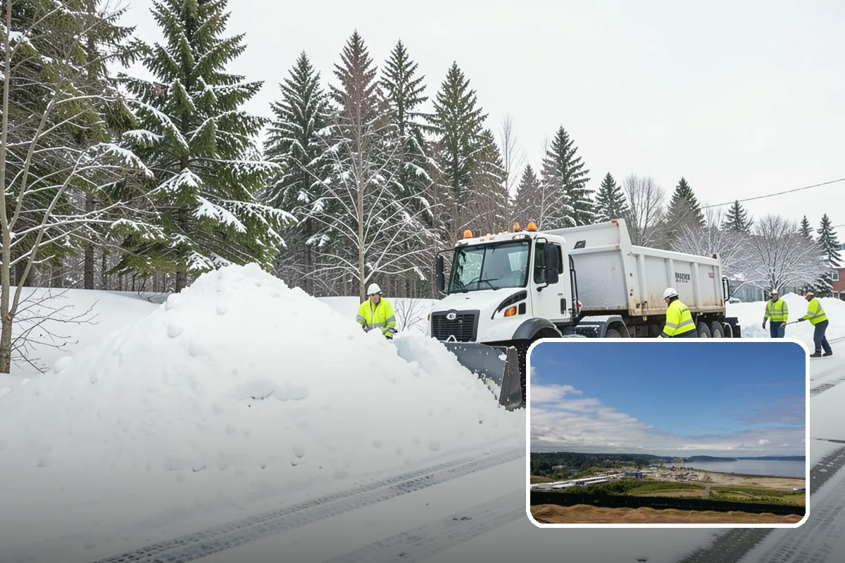 Brine Truck Service in University Place, Pierce County, WA - Pre-storm anti-icing that stops ice from bonding