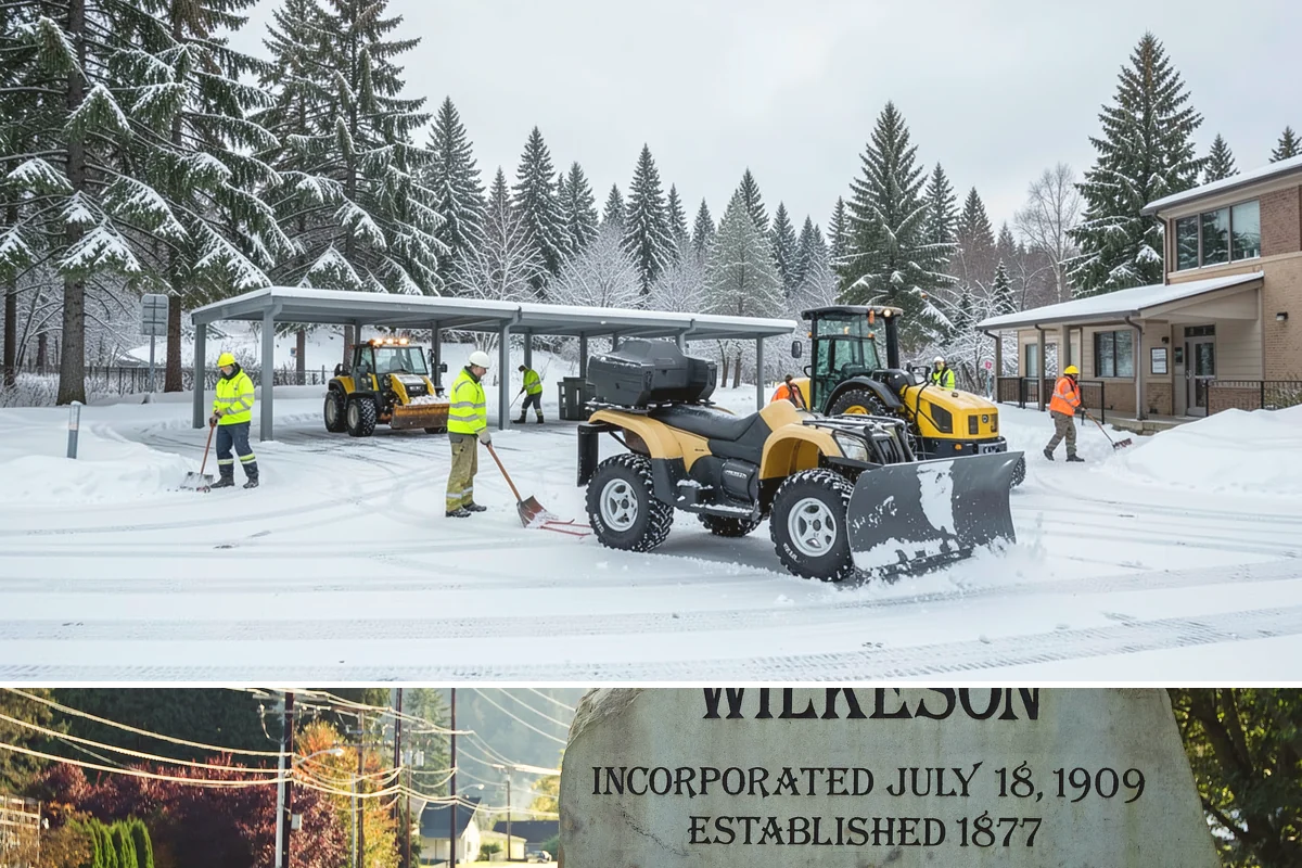 Brine Truck Service in Wilkeson, Pierce County, WA - Brine truck pre-treatment is most valuable ahead of freezing-rain and refreeze events from December through February.