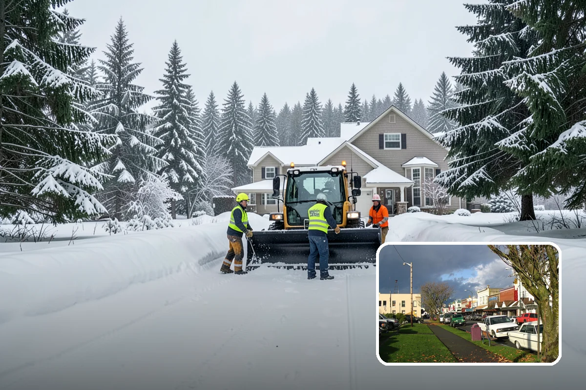 Building Entrance Clearing in Arlington, Snohomish County, WA - Secures the highest-traffic point on the property