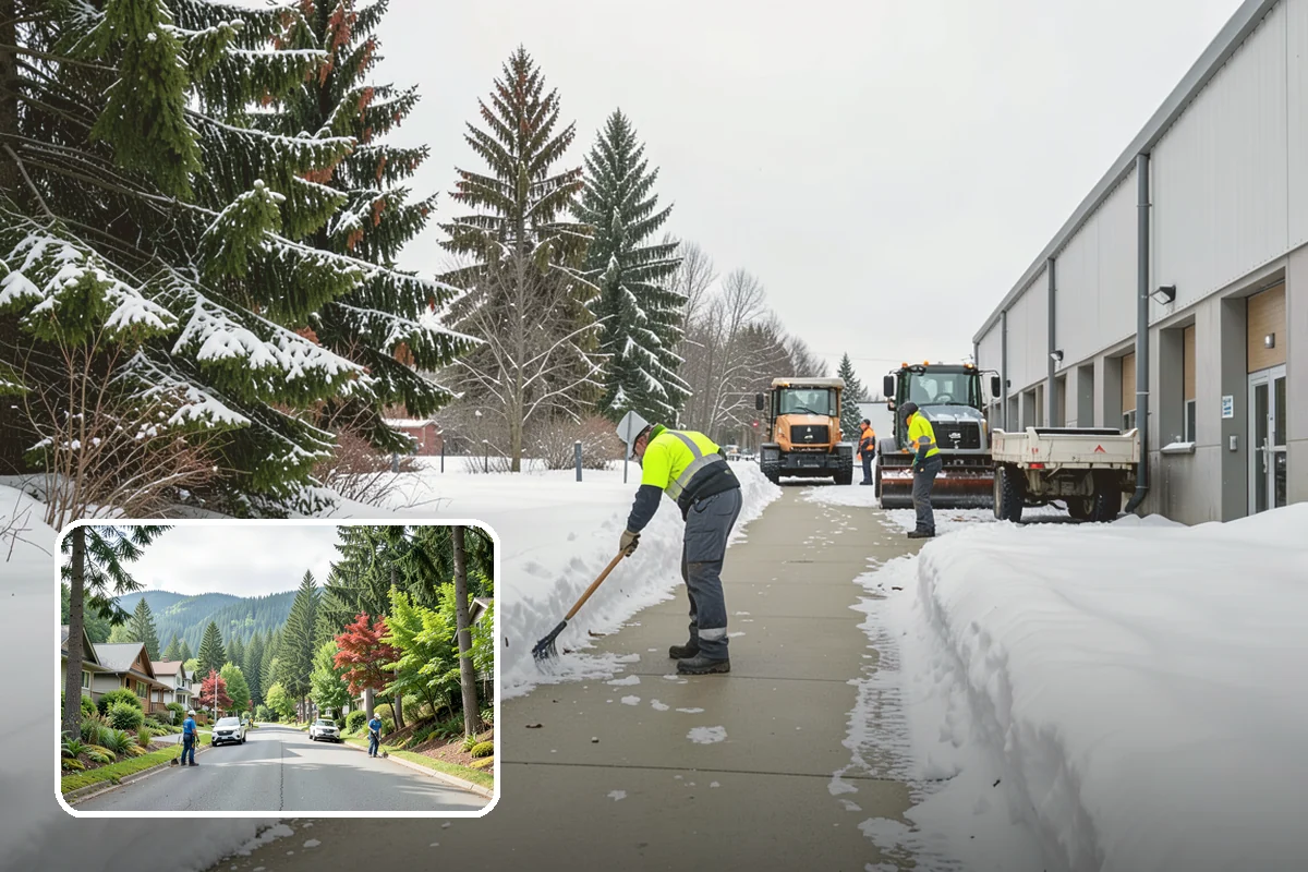 Building Entrance Clearing in Darrington, Snohomish County, WA - Secures the highest-traffic point on the property