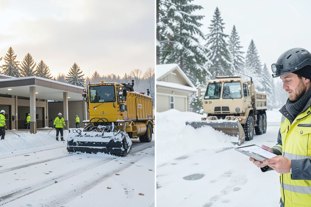 Building Entrance Clearing in Des Moines, King County, WA - Clear the entry landing and approach walk