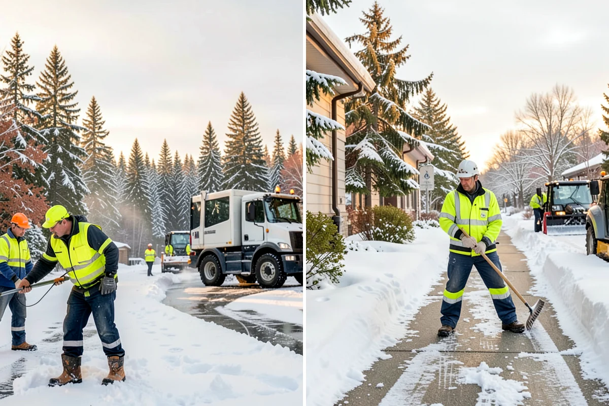 Building Entrance Clearing in Enumclaw, King County, WA - Clear the entry landing and approach walk