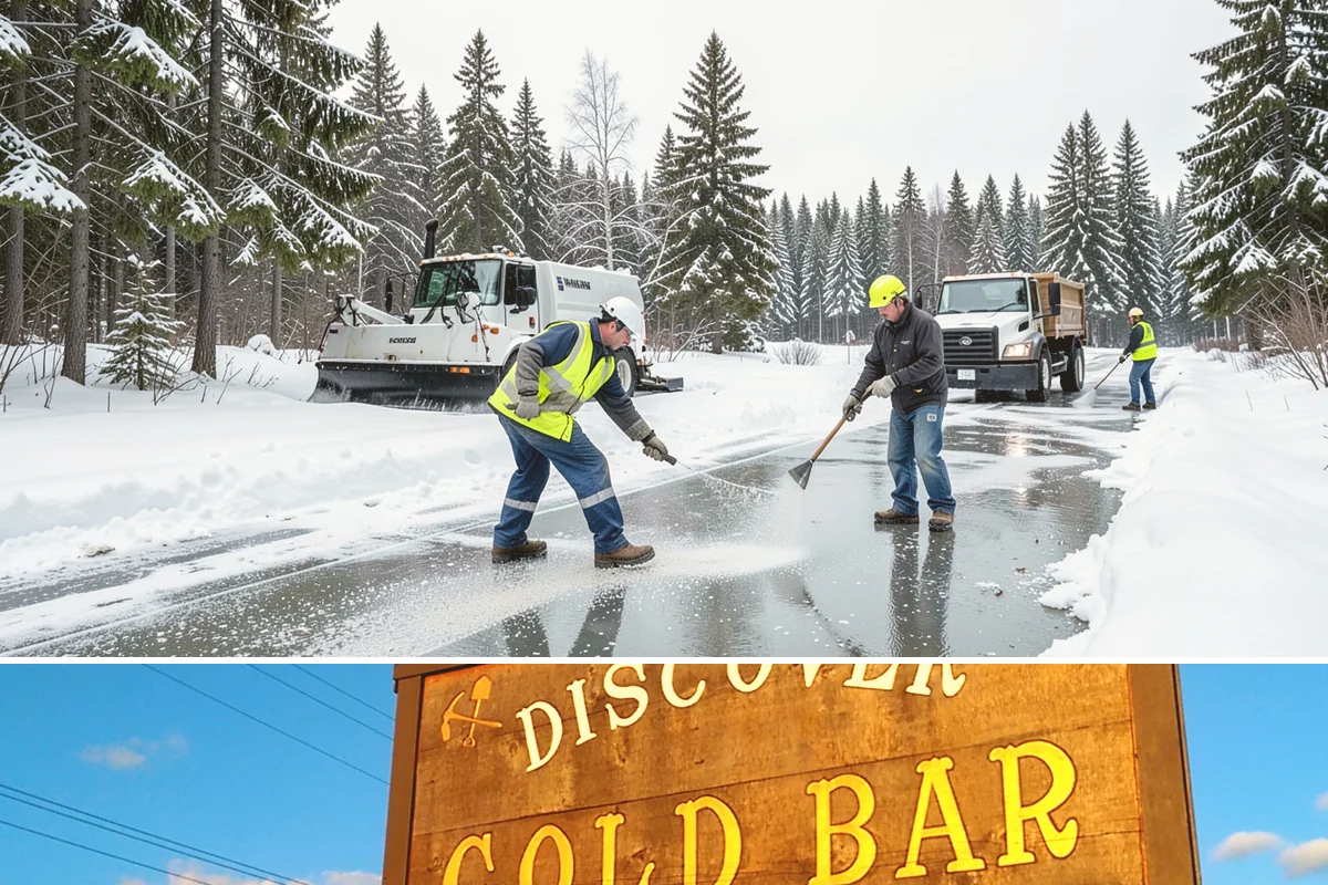 Building Entrance Clearing in Gold Bar, Snohomish County, WA - Cleared first thing after every snowfall throughout the winter season.