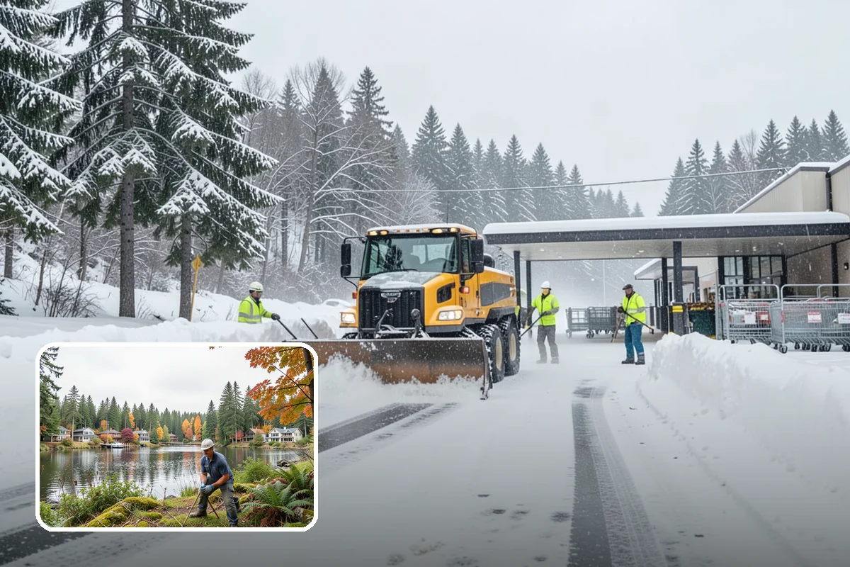 Building Entrance Clearing in La Conner, Skagit County, WA - Secures the highest-traffic point on the property
