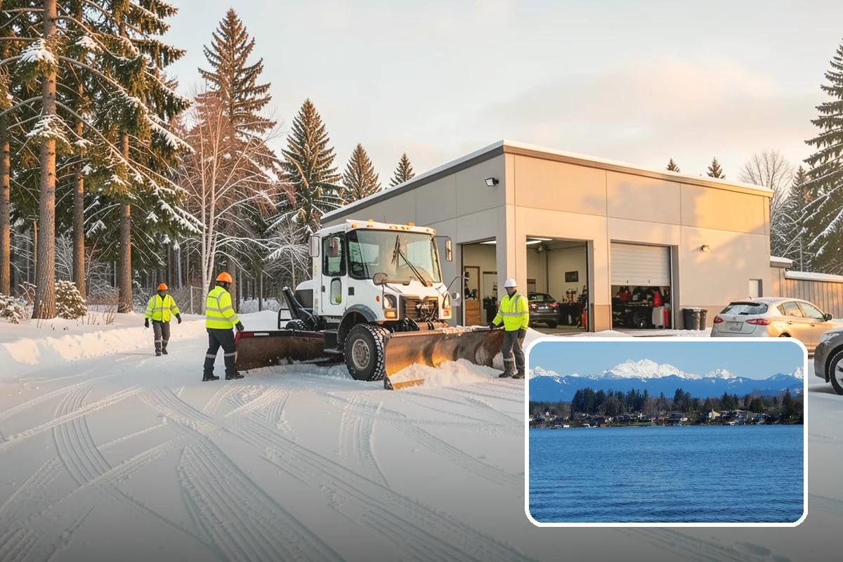 Building Entrance Clearing in Lake Stevens, Snohomish County, WA - Secures the highest-traffic point on the property