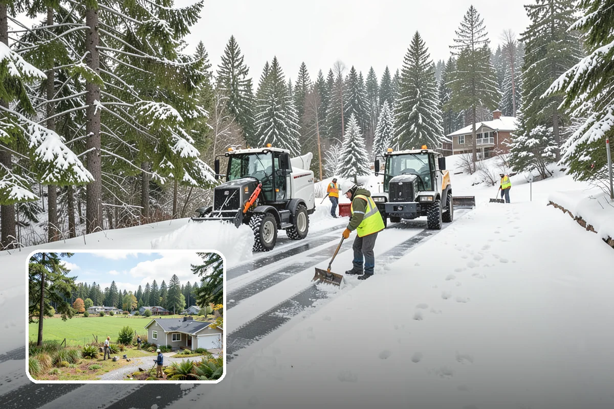 Building Entrance Clearing in Lyman, Skagit County, WA - Secures the highest-traffic point on the property