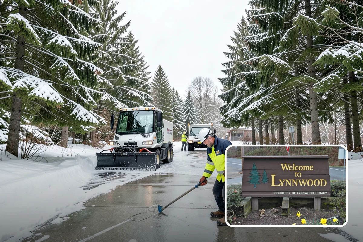 Building Entrance Clearing in Lynnwood, Snohomish County, WA - Secures the highest-traffic point on the property