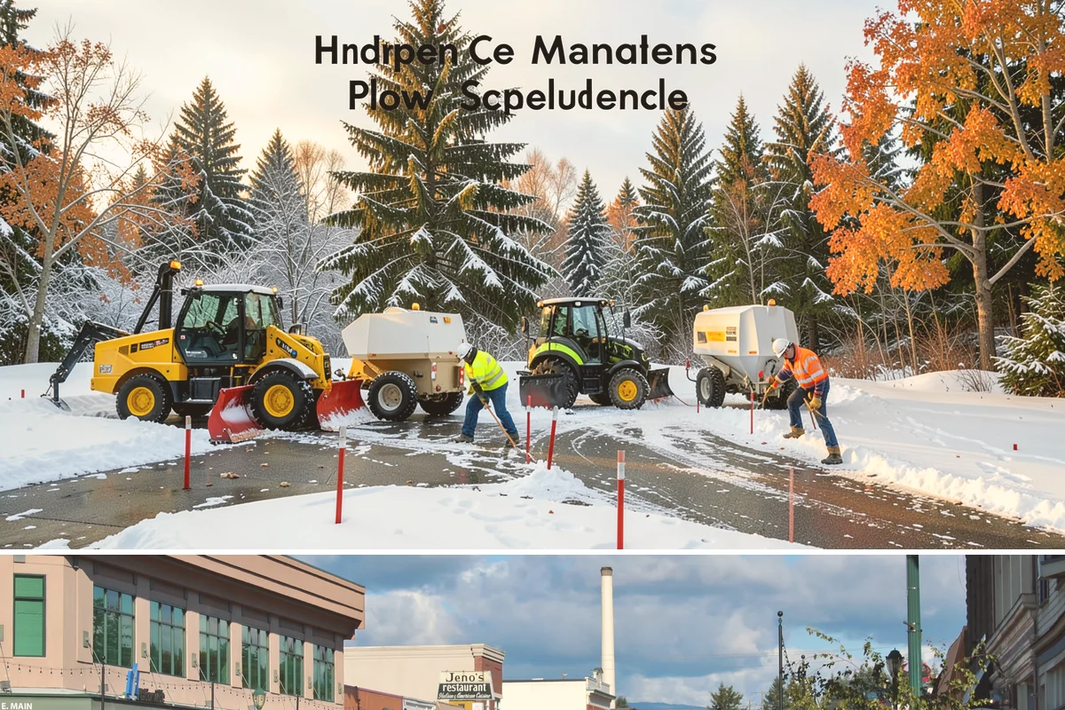 Building Entrance Clearing in Monroe, Snohomish County, WA - Cleared first thing after every snowfall throughout the winter season.