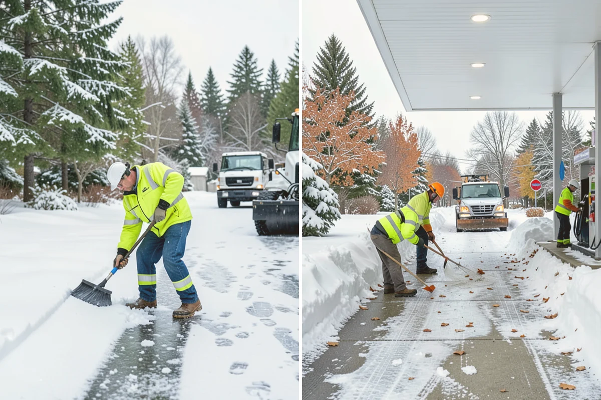 Building Entrance Clearing in Newcastle, King County, WA - Clear the entry landing and approach walk