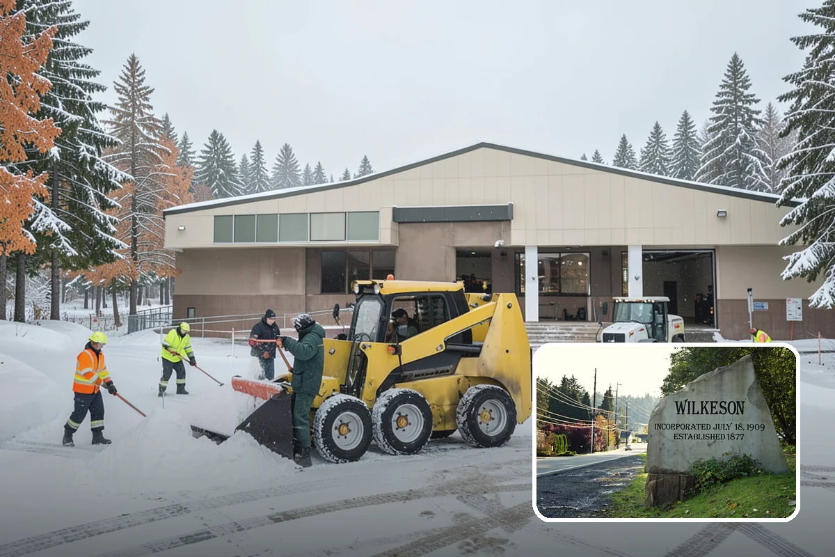 Building Entrance Clearing in Wilkeson, Pierce County, WA - Secures the highest-traffic point on the property