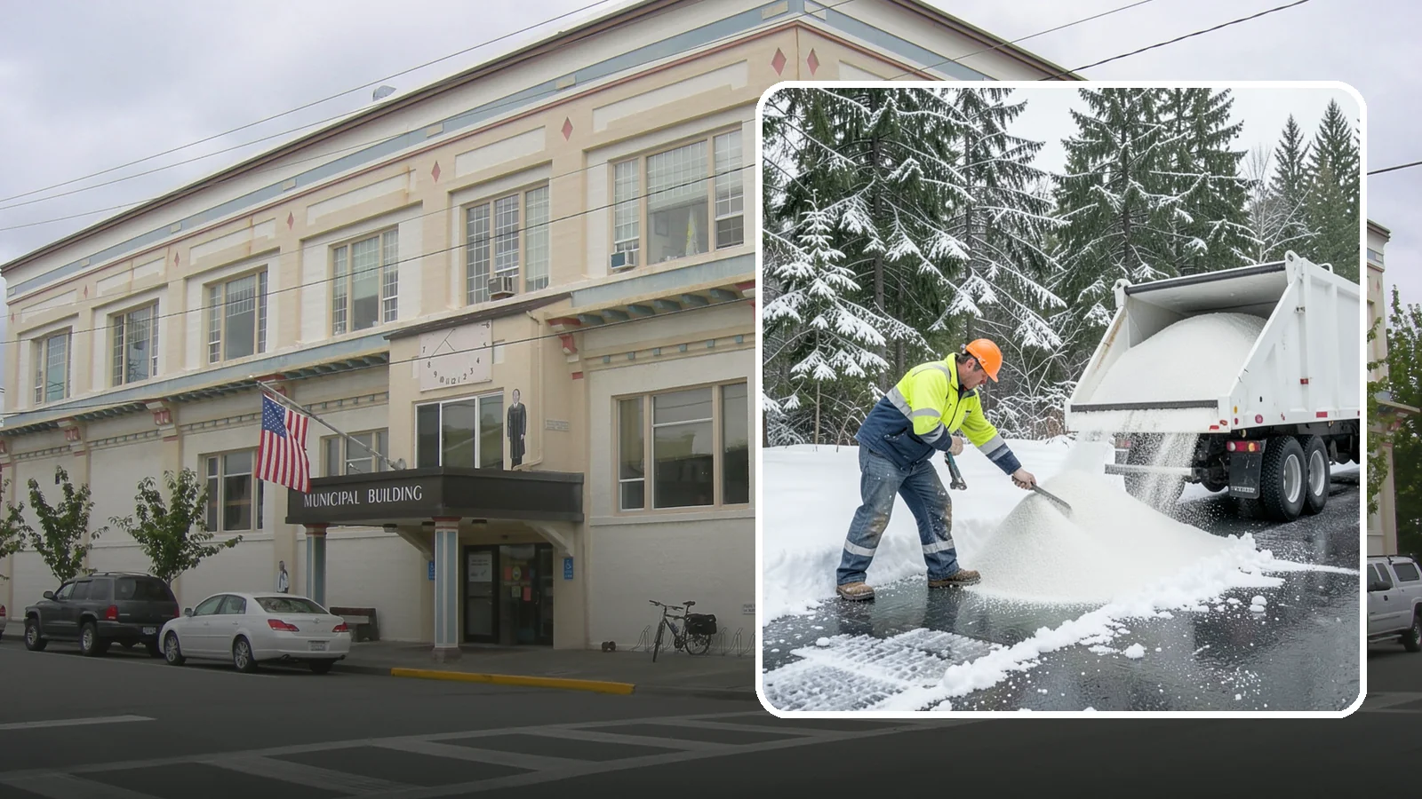 Bulk Salt Delivery in Anacortes, Skagit County, WA - Bulk salt delivery keeps your on-site supply stocked so crews never run short during a prolonged cold snap.