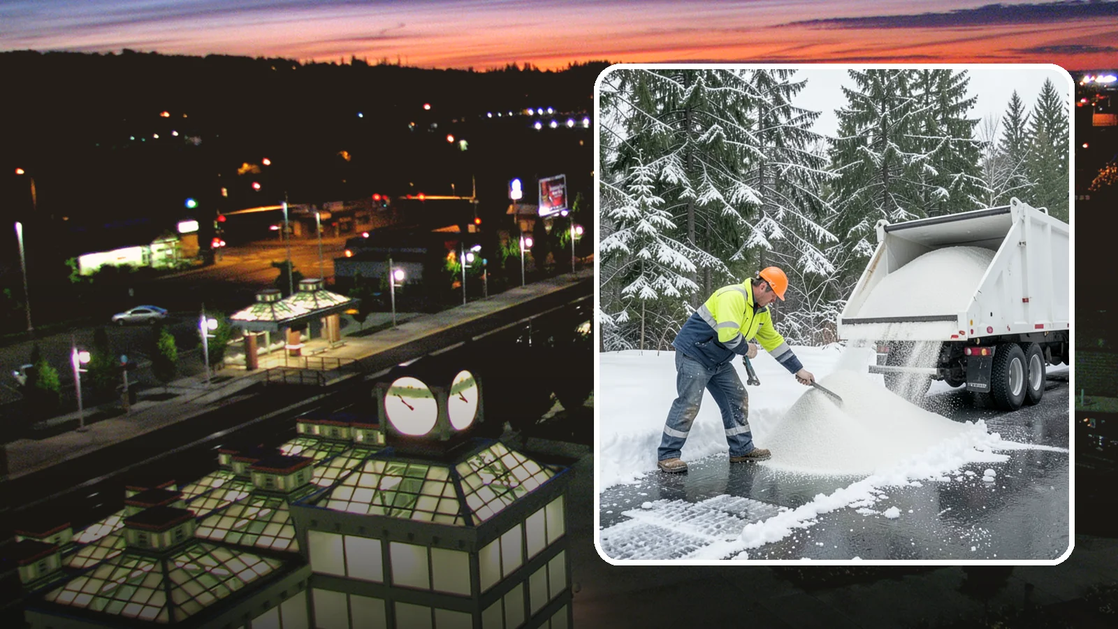 Bulk Salt Delivery in Auburn, King County, WA - Bulk salt delivery keeps your on-site supply stocked so crews never run short during a prolonged cold snap.