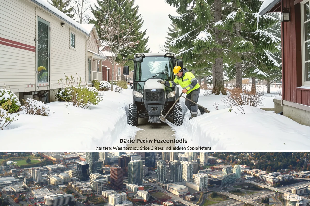 Bulk Salt Delivery in Bellevue, King County, WA - Bulk salt is best delivered in early fall and topped up through winter ahead of major cold events.