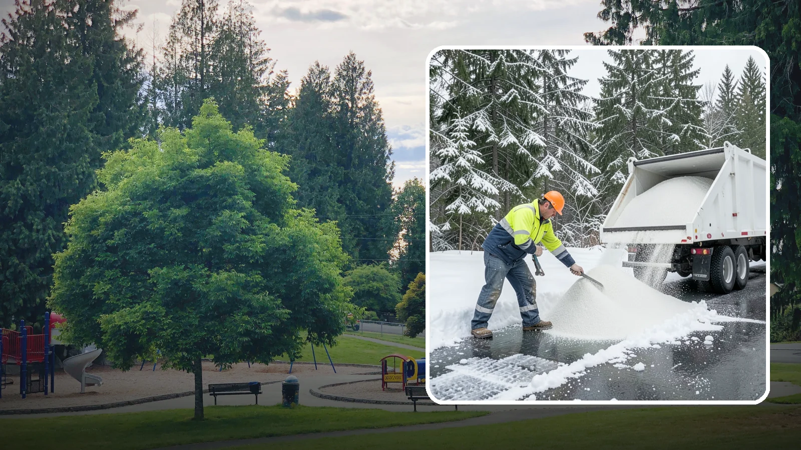 Bulk Salt Delivery in Bonney Lake, Pierce County, WA - Bulk salt delivery keeps your on-site supply stocked so crews never run short during a prolonged cold snap.