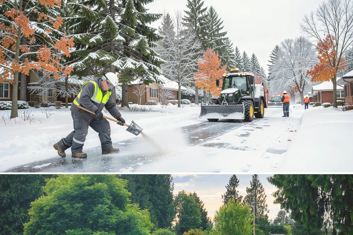 Bulk Salt Delivery in Bonney Lake, Pierce County, WA - Bulk salt is best delivered in early fall and topped up through winter ahead of major cold events.
