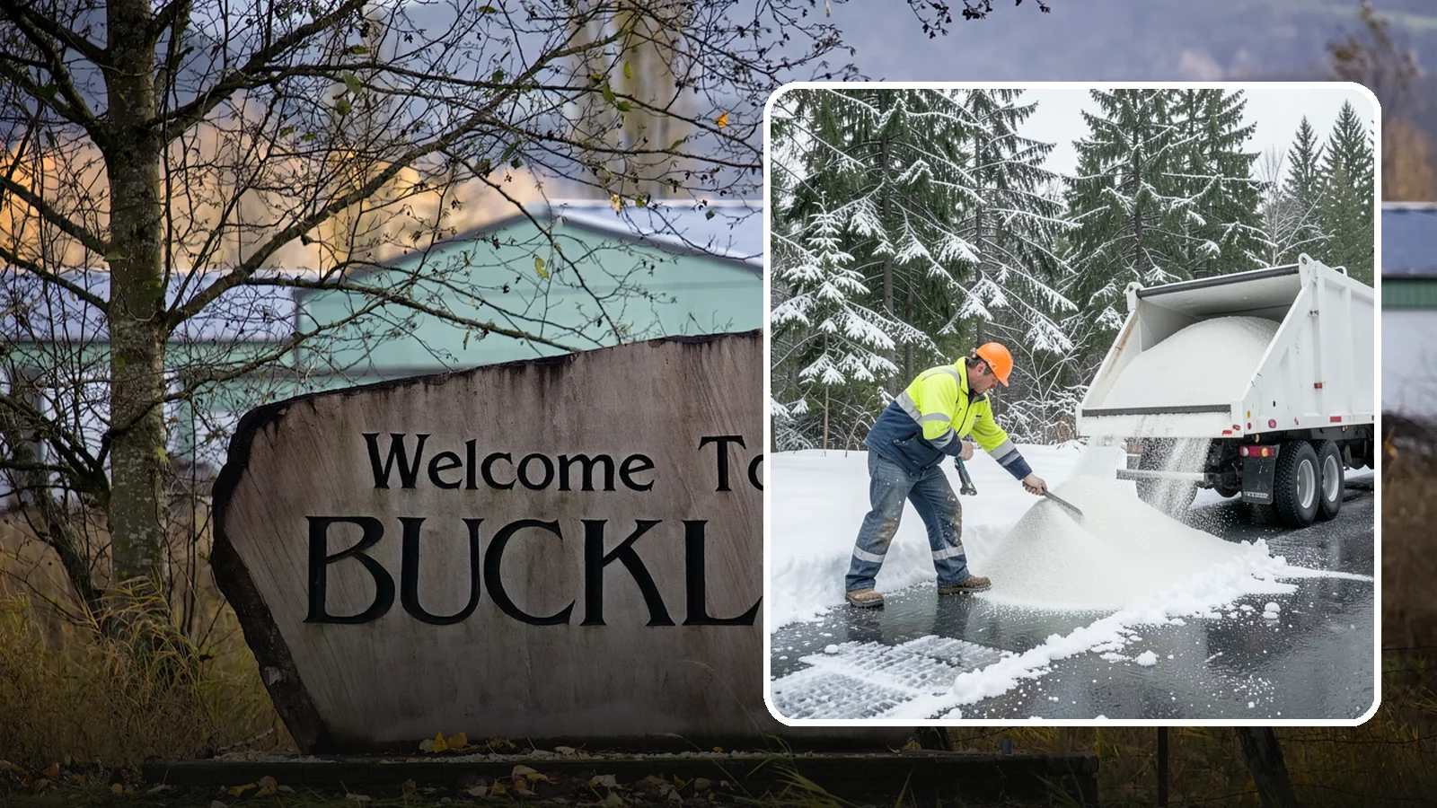 Bulk Salt Delivery in Buckley, Pierce County, WA - Bulk salt delivery keeps your on-site supply stocked so crews never run short during a prolonged cold snap.