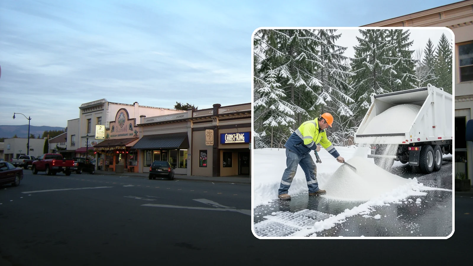 Bulk Salt Delivery in Burlington, Skagit County, WA - Bulk salt delivery keeps your on-site supply stocked so crews never run short during a prolonged cold snap.