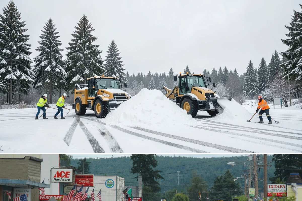 Bulk Salt Delivery in Carnation, King County, WA - Bulk salt is best delivered in early fall and topped up through winter ahead of major cold events.