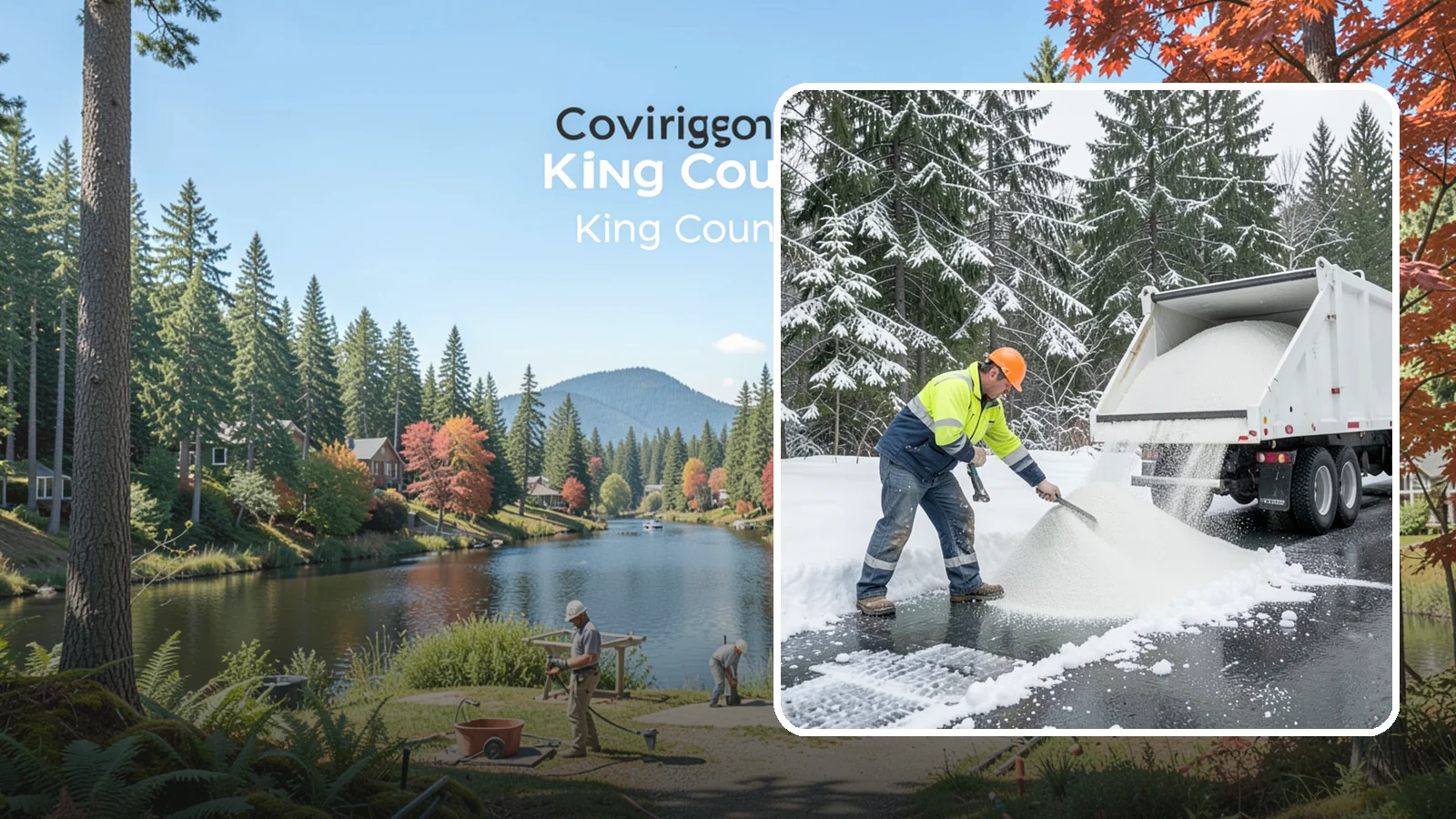 Bulk Salt Delivery in Covington, King County, WA - Bulk salt delivery keeps your on-site supply stocked so crews never run short during a prolonged cold snap.