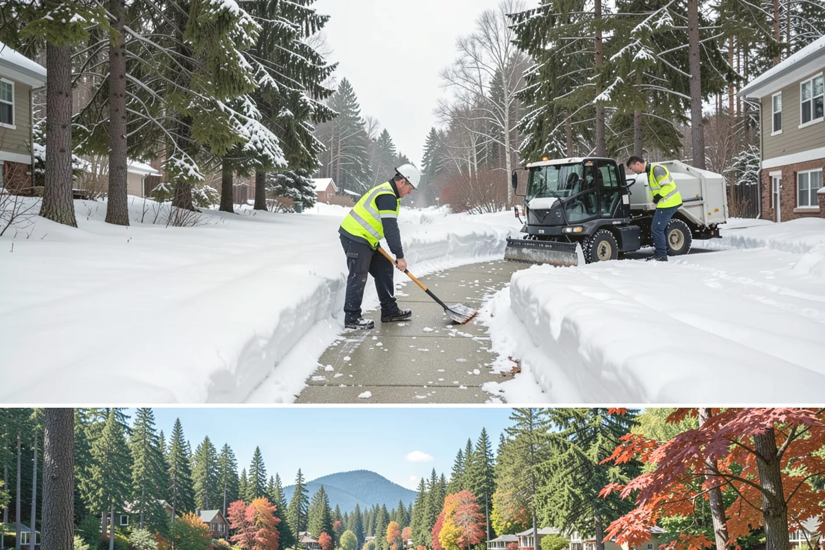 Bulk Salt Delivery in Covington, King County, WA - Bulk salt is best delivered in early fall and topped up through winter ahead of major cold events.