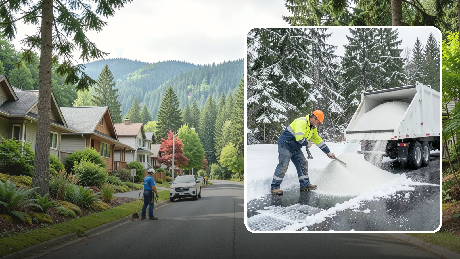 Bulk Salt Delivery in Darrington, Snohomish County, WA - Bulk salt delivery keeps your on-site supply stocked so crews never run short during a prolonged cold snap.