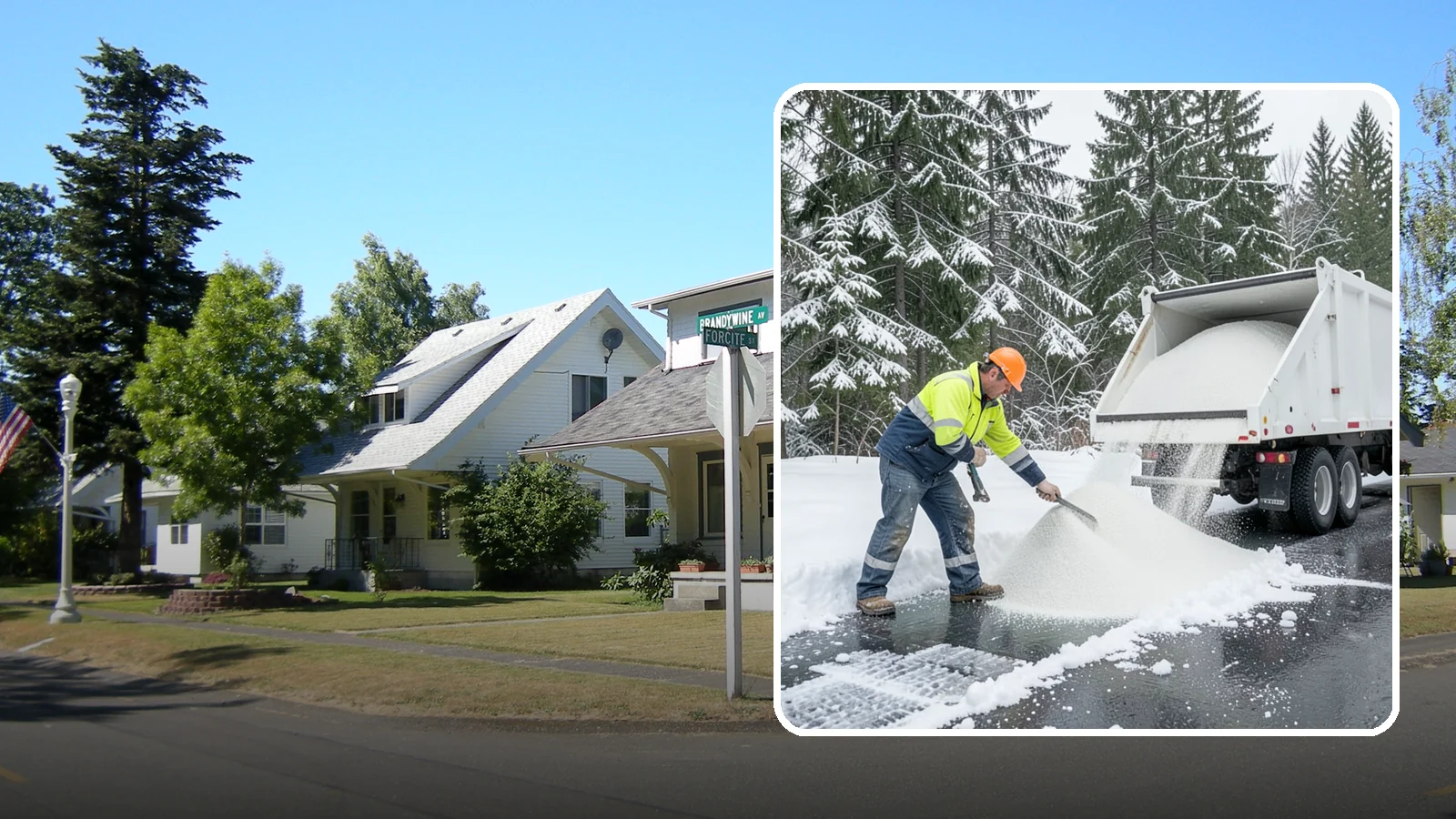 Bulk Salt Delivery in DuPont, Pierce County, WA - Bulk salt delivery keeps your on-site supply stocked so crews never run short during a prolonged cold snap.