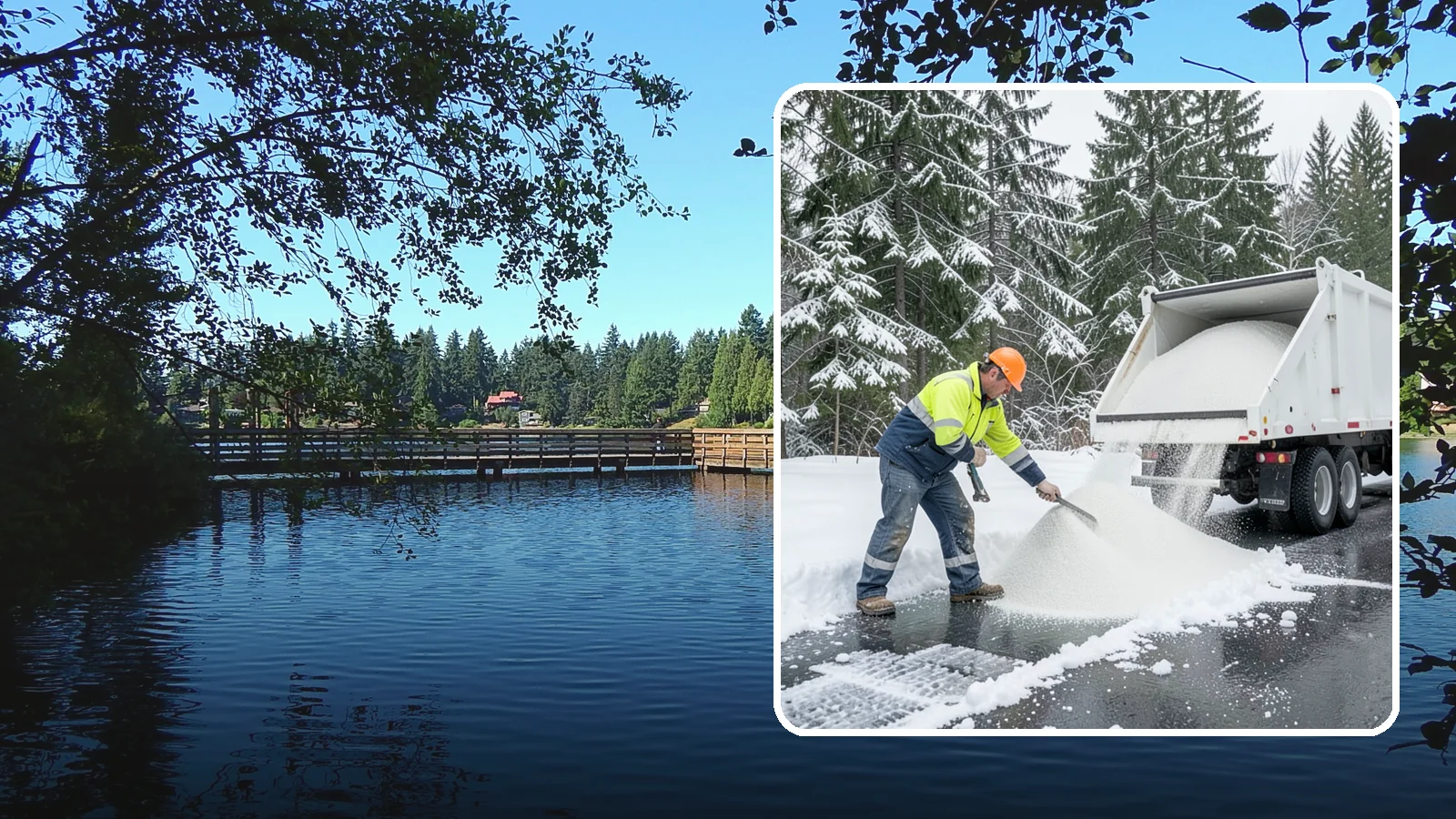 Bulk Salt Delivery in Federal Way, King County, WA - Bulk salt delivery keeps your on-site supply stocked so crews never run short during a prolonged cold snap.