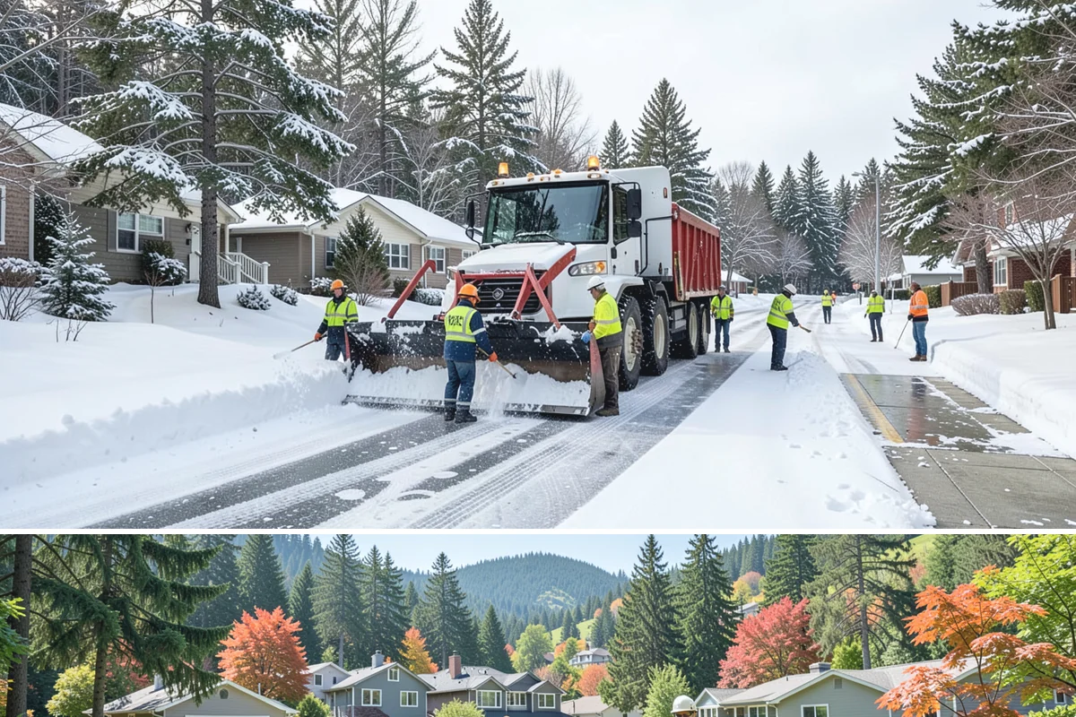 Bulk Salt Delivery in Fircrest, Pierce County, WA - Bulk salt is best delivered in early fall and topped up through winter ahead of major cold events.