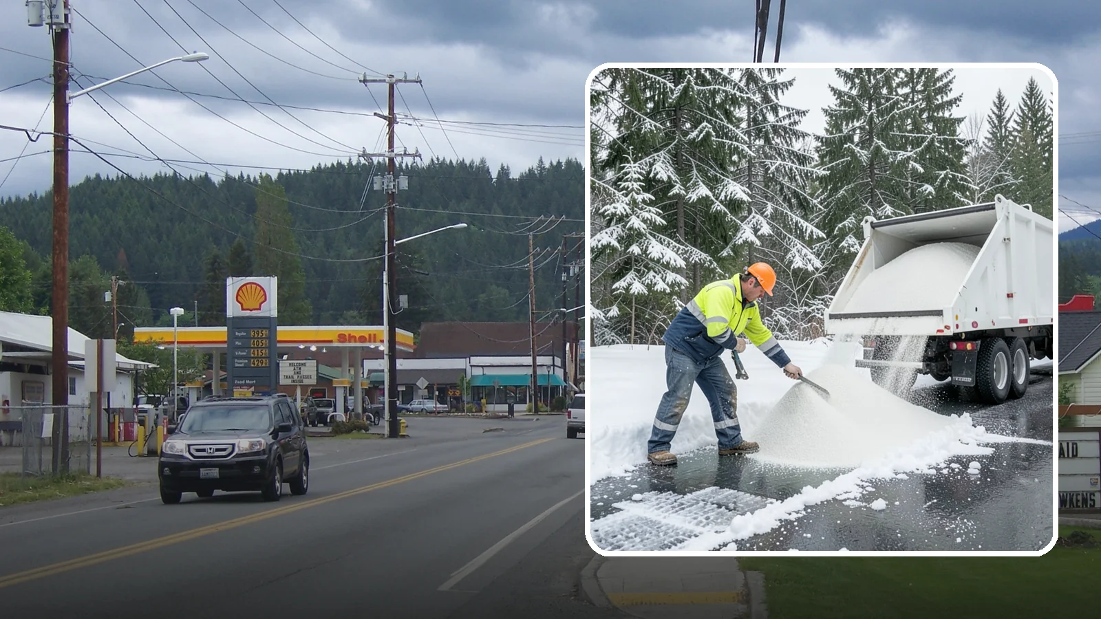 Bulk Salt Delivery in Granite Falls, Snohomish County, WA - Bulk salt delivery keeps your on-site supply stocked so crews never run short during a prolonged cold snap.