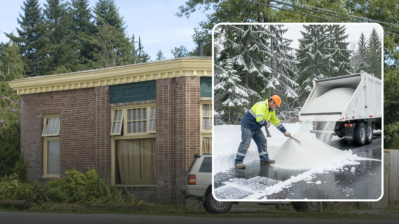 Bulk Salt Delivery in Hamilton, Skagit County, WA - Bulk salt delivery keeps your on-site supply stocked so crews never run short during a prolonged cold snap.