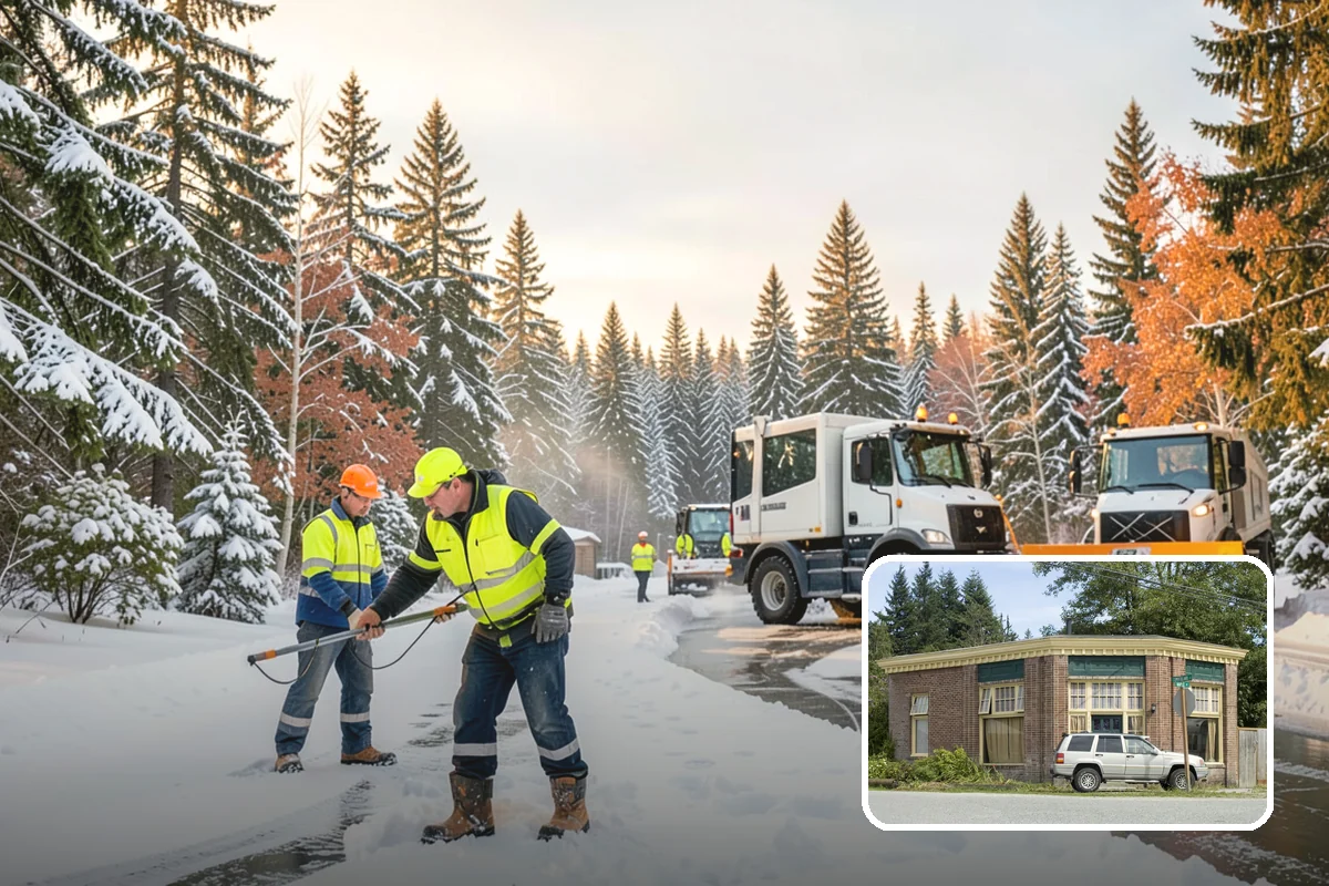 Bulk Salt Delivery in Hamilton, Skagit County, WA - Guarantees supply through regional shortages and long cold snaps