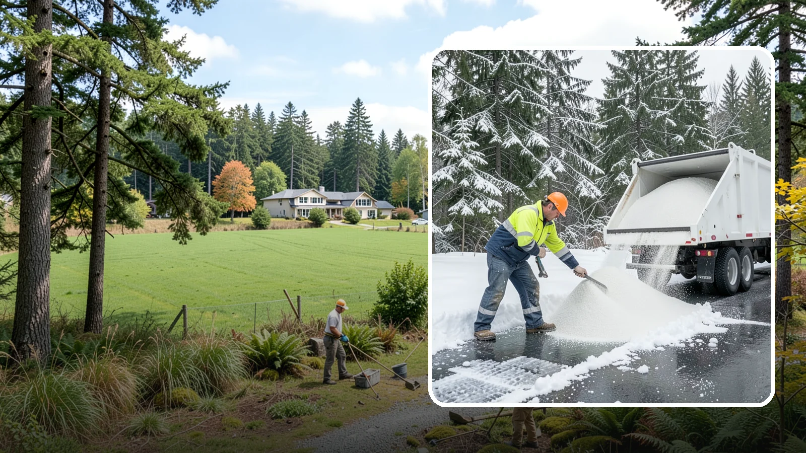 Bulk Salt Delivery in Lyman, Skagit County, WA - Bulk salt delivery keeps your on-site supply stocked so crews never run short during a prolonged cold snap.