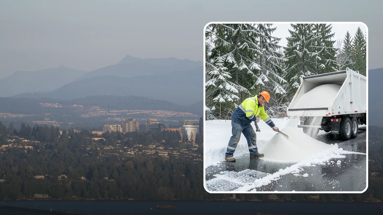 Bulk Salt Delivery in Medina, King County, WA - Bulk salt delivery keeps your on-site supply stocked so crews never run short during a prolonged cold snap.