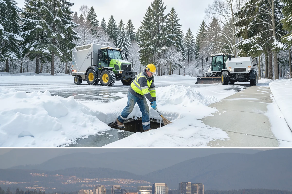 Bulk Salt Delivery in Medina, King County, WA - Bulk salt is best delivered in early fall and topped up through winter ahead of major cold events.