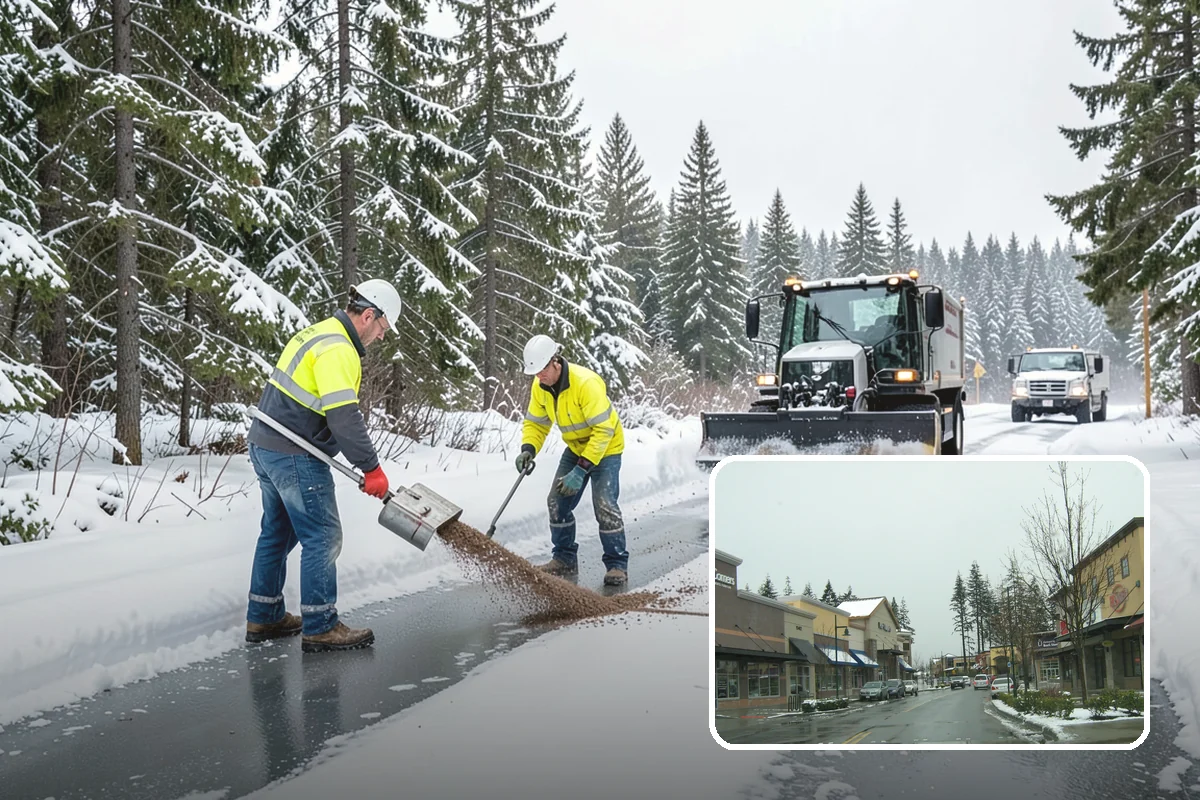 Bulk Salt Delivery in Mill Creek, Snohomish County, WA - Guarantees supply through regional shortages and long cold snaps