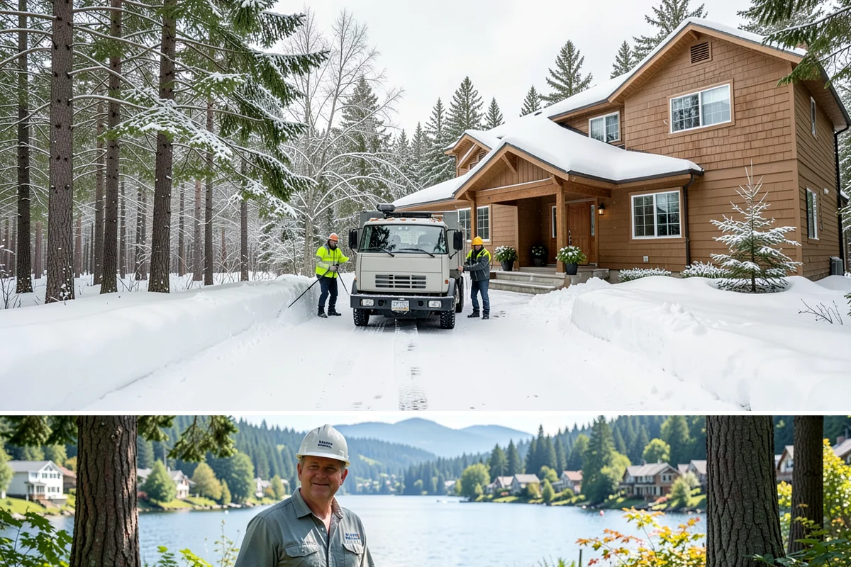 Bulk Salt Delivery in Milton, King County, WA - Bulk salt is best delivered in early fall and topped up through winter ahead of major cold events.