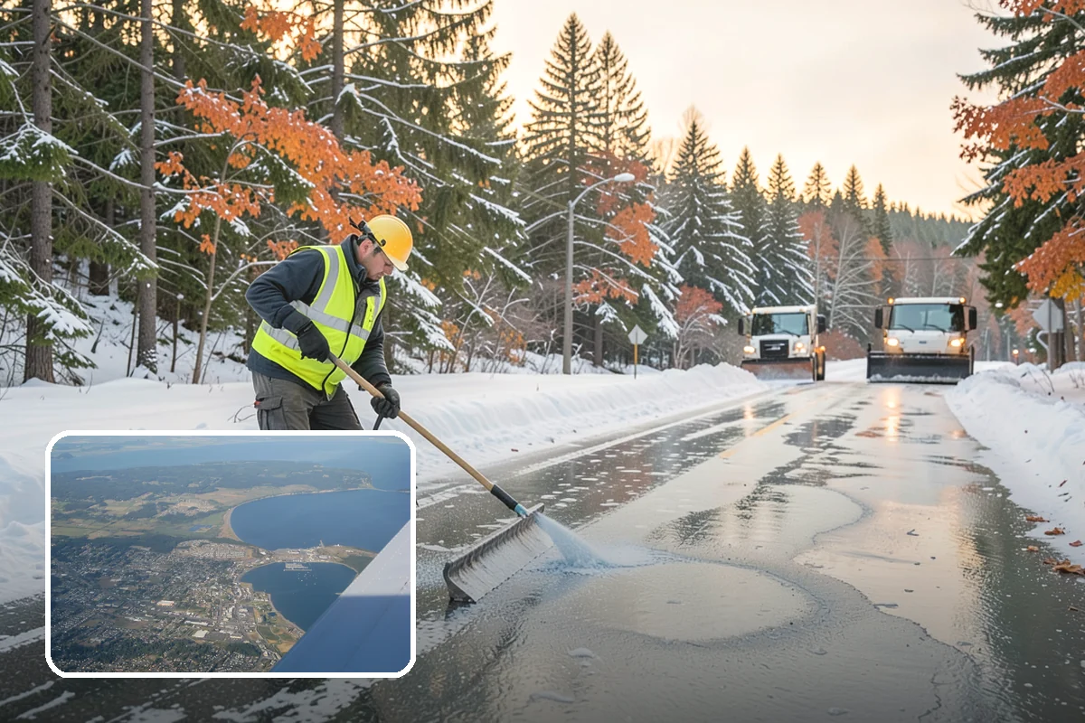 Bulk Salt Delivery in Oak Harbor, Island County, WA - Guarantees supply through regional shortages and long cold snaps