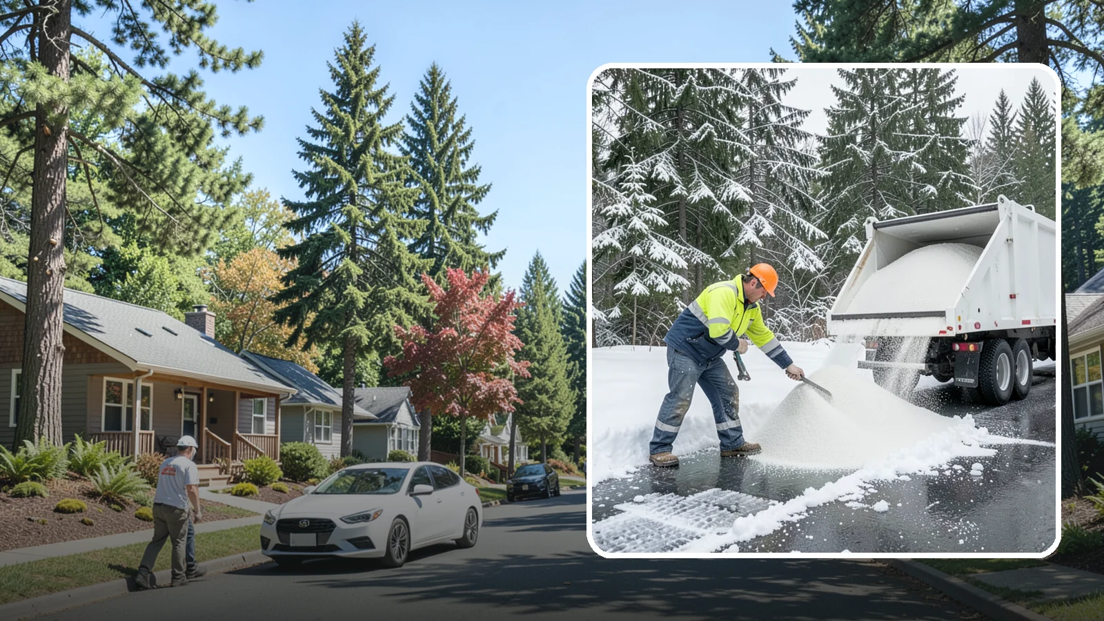 Bulk Salt Delivery in Orting, Pierce County, WA - Bulk salt delivery keeps your on-site supply stocked so crews never run short during a prolonged cold snap.