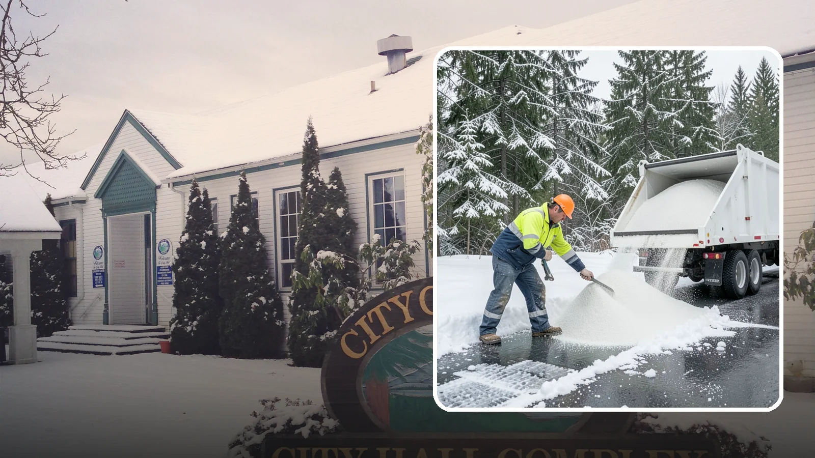 Bulk Salt Delivery in Pacific, King County, WA - Bulk salt delivery keeps your on-site supply stocked so crews never run short during a prolonged cold snap.