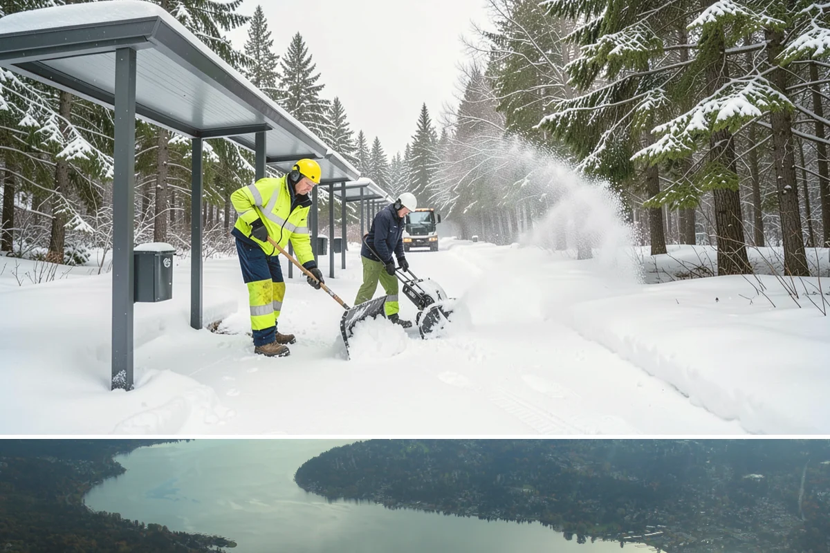 Bulk Salt Delivery in Sammamish, King County, WA - Bulk salt is best delivered in early fall and topped up through winter ahead of major cold events.